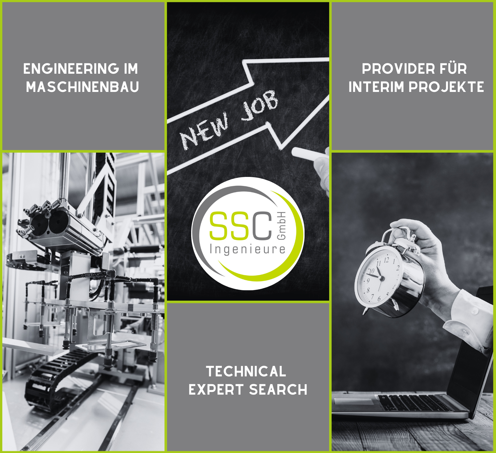 SSC Dienstleistungen Collage SP & Parnter